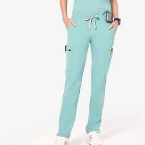 Like New Figs Seaglass Yola Scrub Pants